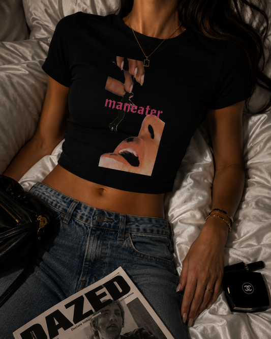 Maneater Cropped Tee