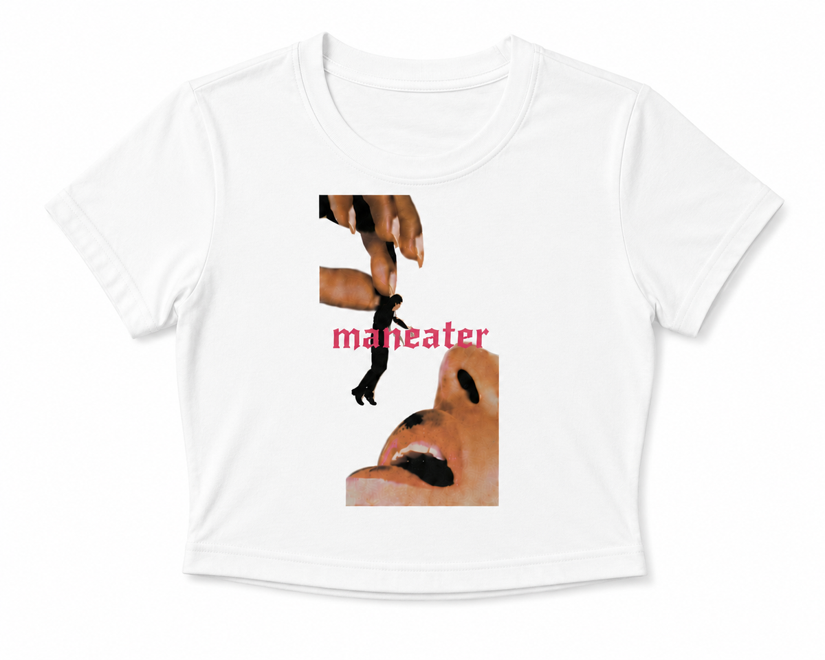 Maneater Graphic Baby Tee