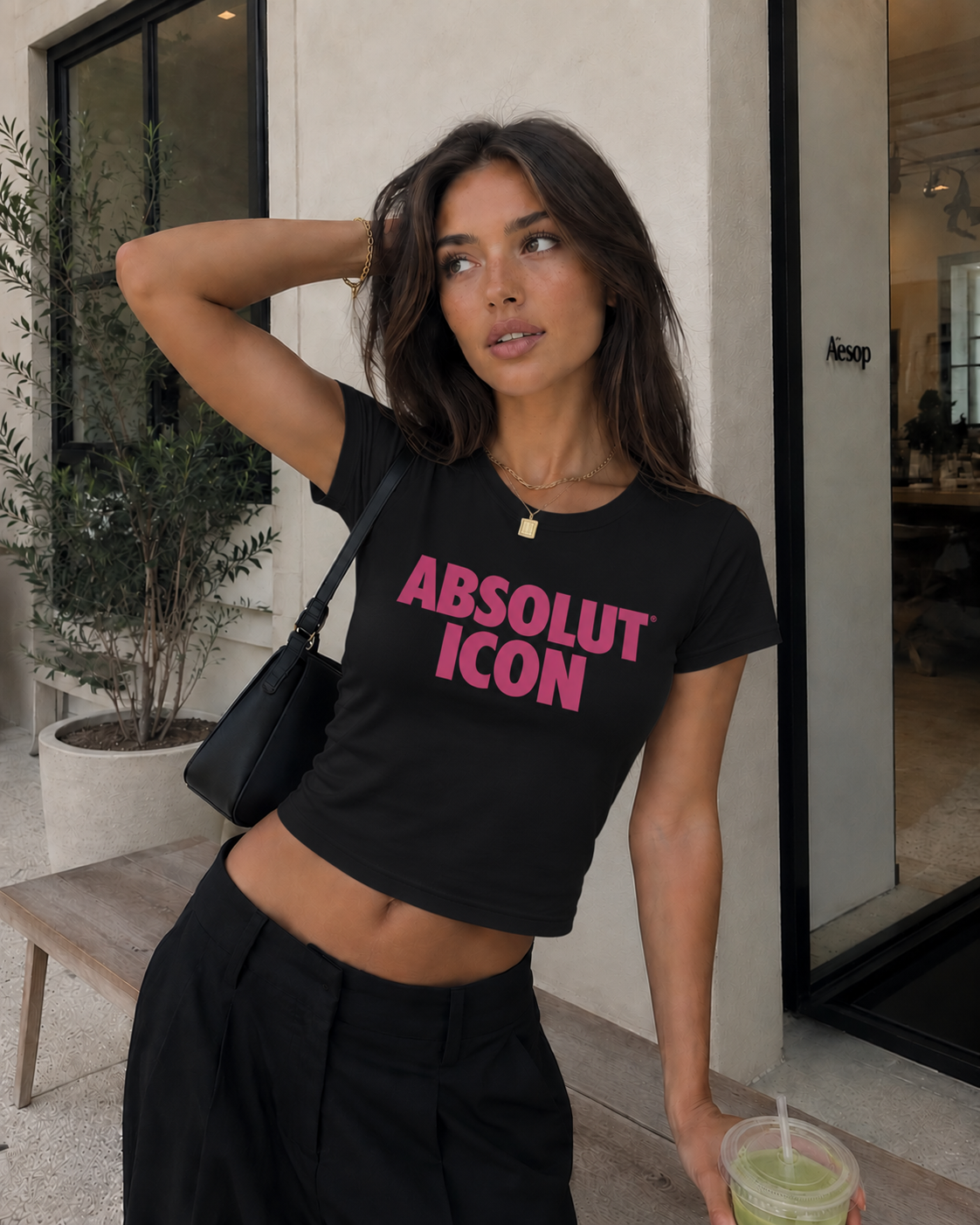 Absolut Icon Graphic Baby Tee