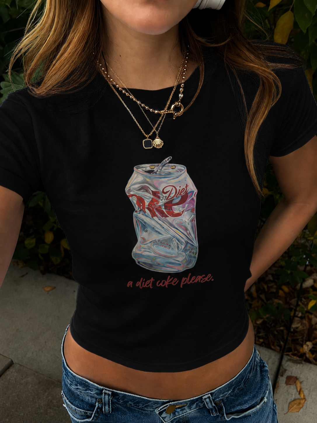 Diet Coke Cropped Tee