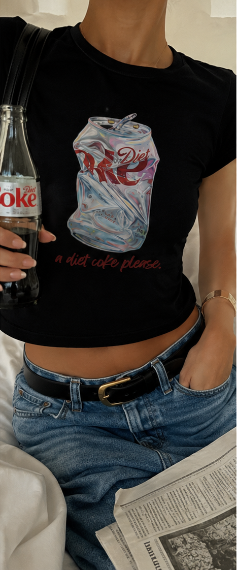 Diet Coke Cropped Tee