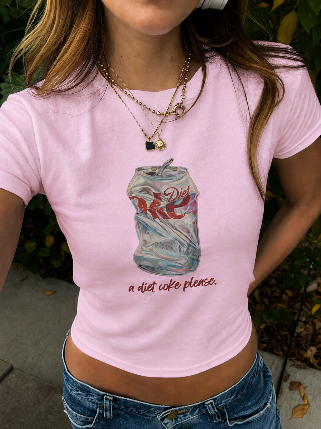 Diet Coke Cropped Tee