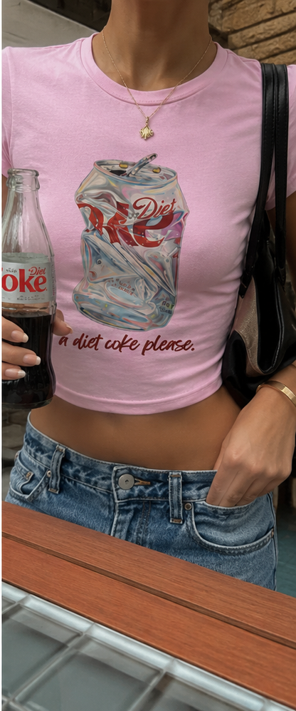 Diet Coke Cropped Tee