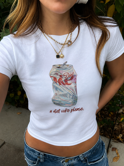 Diet Coke Cropped Tee