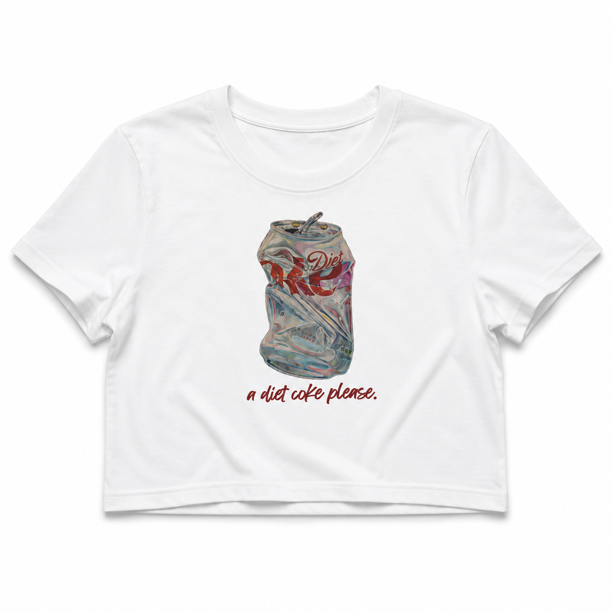 Diet Coke Cropped Tee