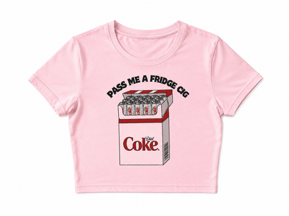 Diet Coke Cig Graphic Baby Tee