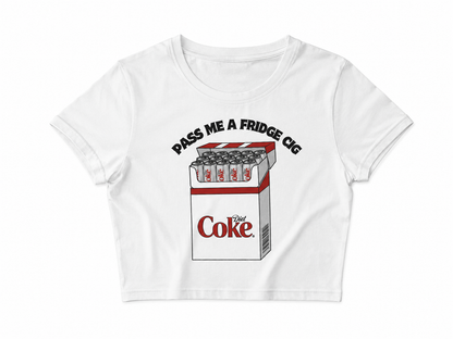 Diet Coke Cig Graphic Baby Tee
