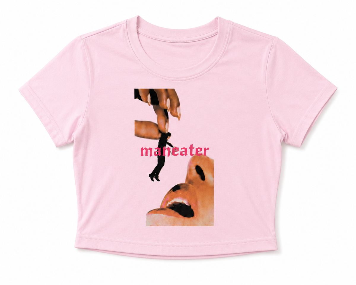 Maneater Graphic Baby Tee